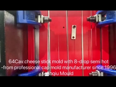 64 खोखले पनीर छड़ी इंजेक्शन मोल्ड अर्ध गर्म धावक